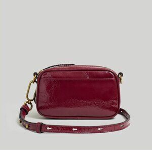 NWT Madewell The Leather Carabiner Mini Crossbody Bag